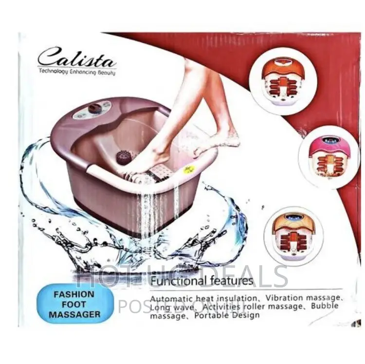 Electric Fashion Foot Massager-Brown