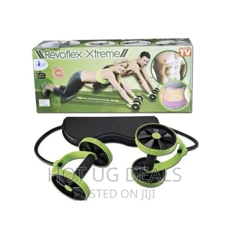 Revoflex Abs Trainer Revoflex Xtreme Roller - Black,Green