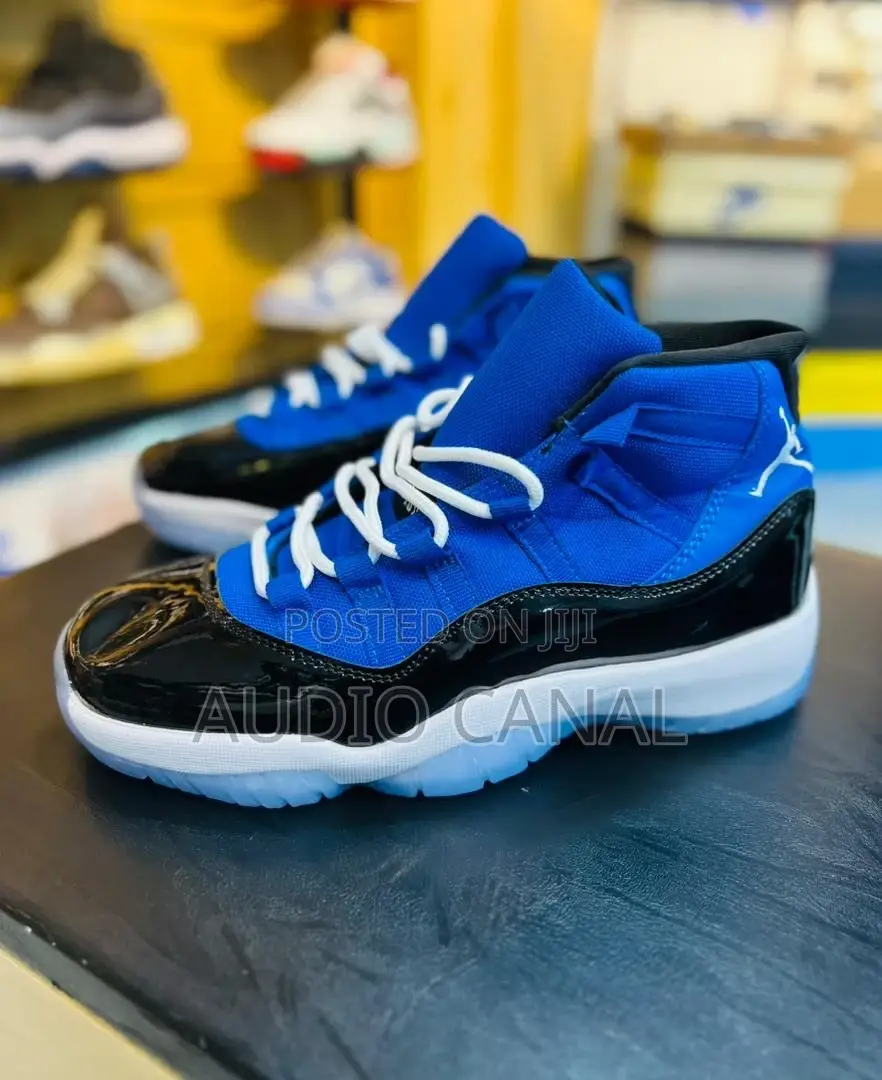 Jordan 11 Retro Yellow , Jordan 11 Retro Red and Retro Blue