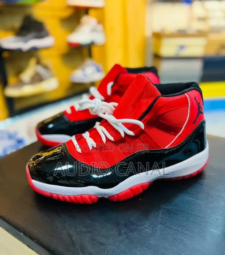 Jordan 11 Retro Yellow , Jordan 11 Retro Red and Retro Blue