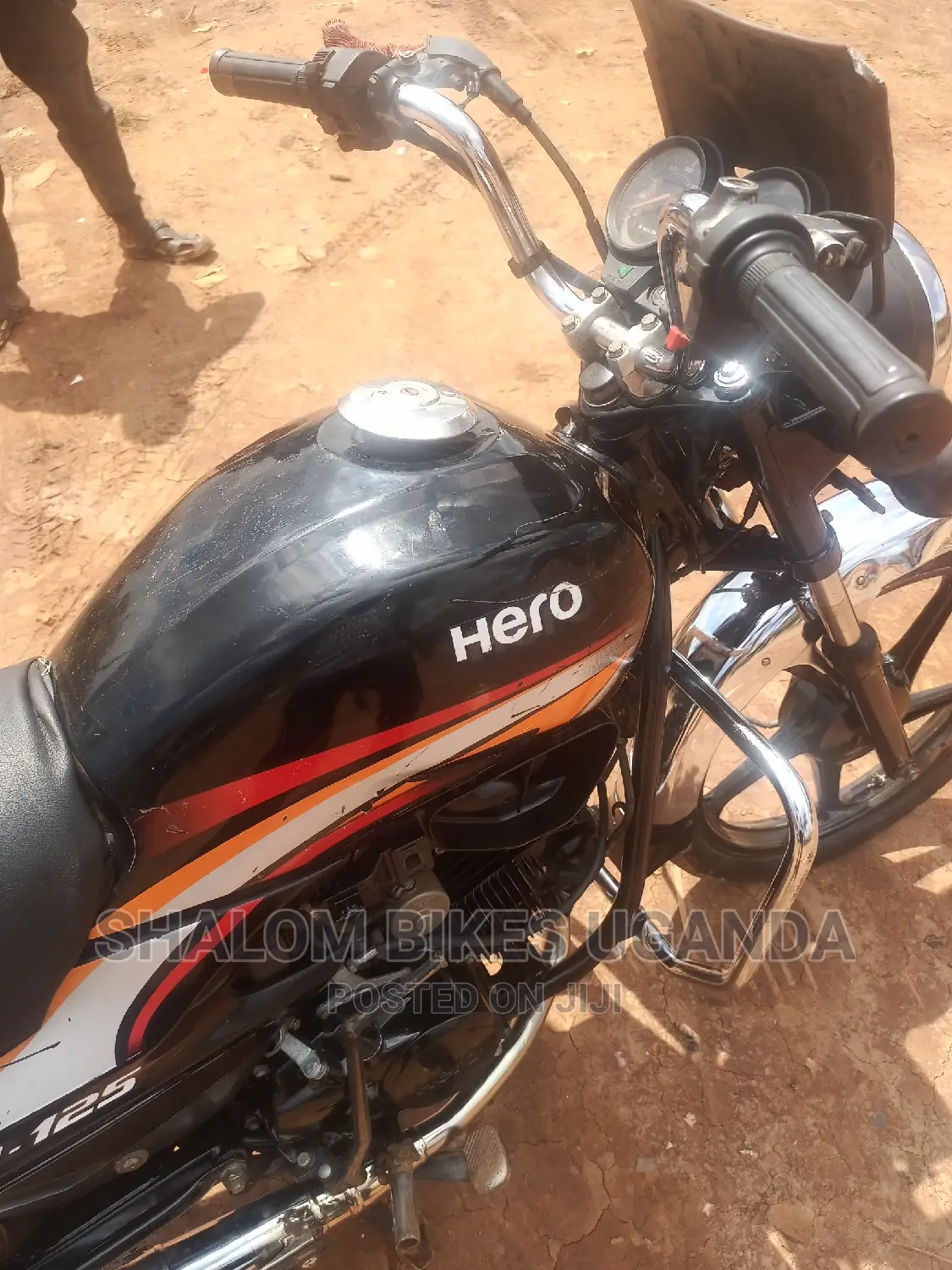 Hero Hunter 125 2021 Black