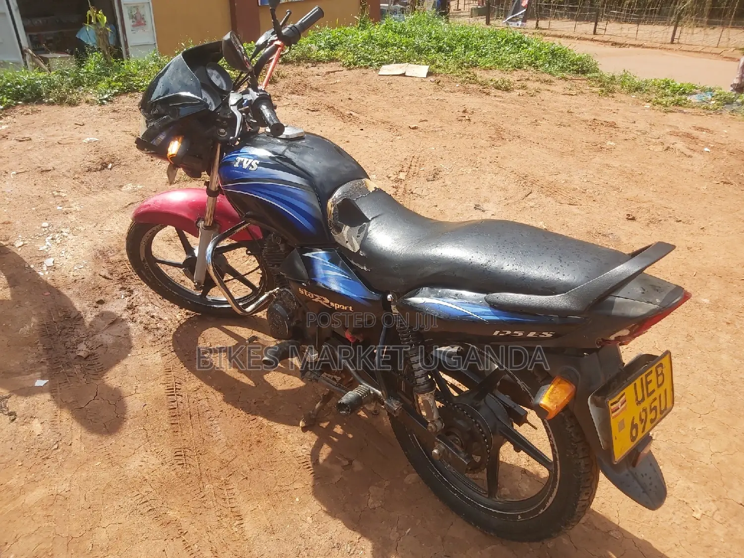 TVS HLX 125 2016 Blue