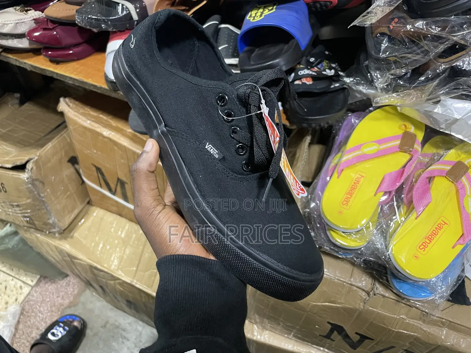 Original Vans Sneaker Shoes Black