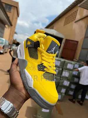 Classic Original Unisex Jordan 4 Yellow