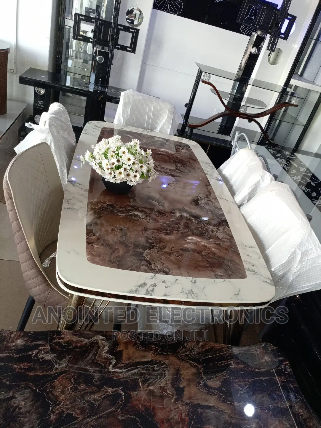 Sweet Marble Dining 6seaters