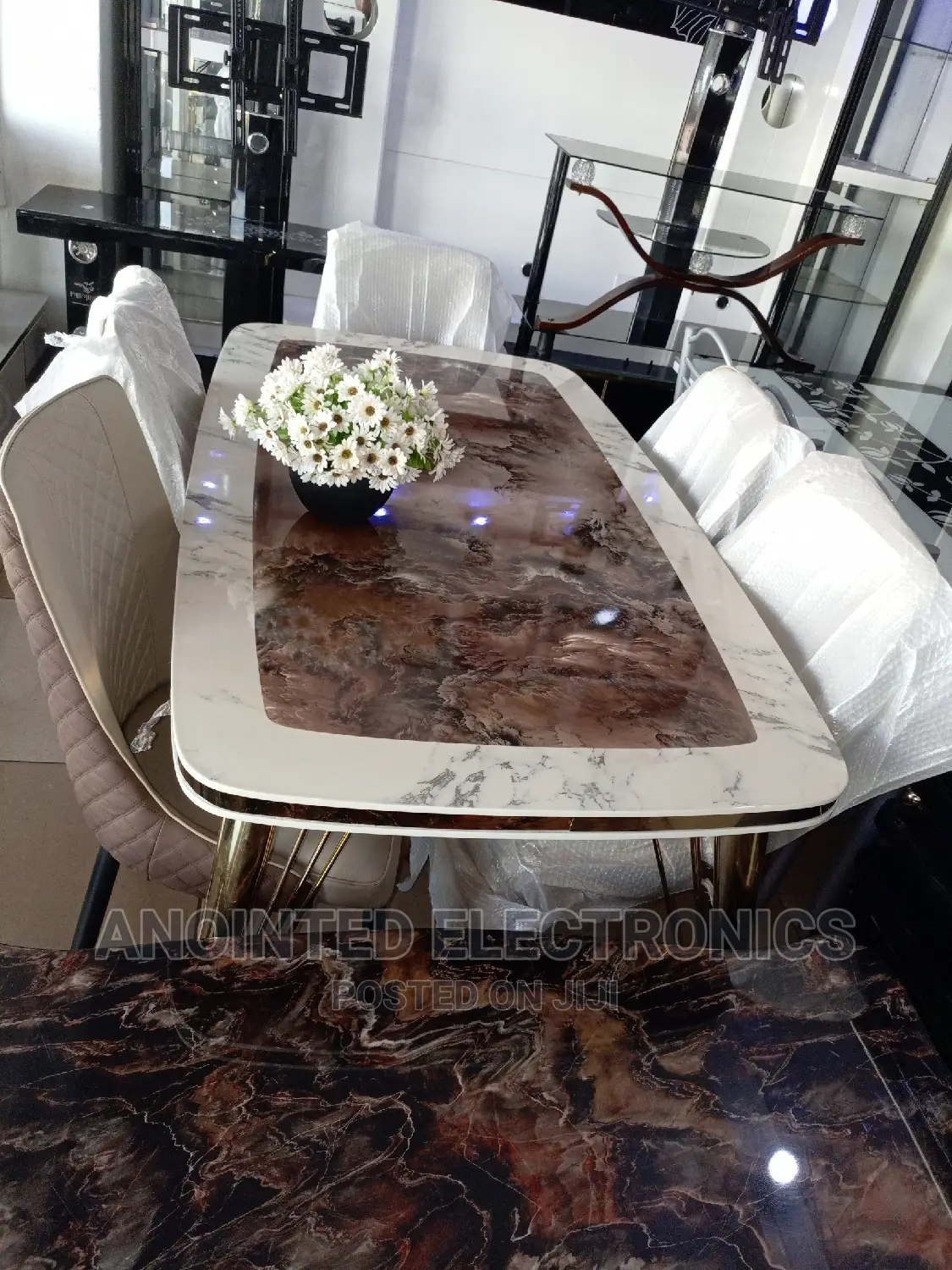 Sweet Marble Dining 6seaters