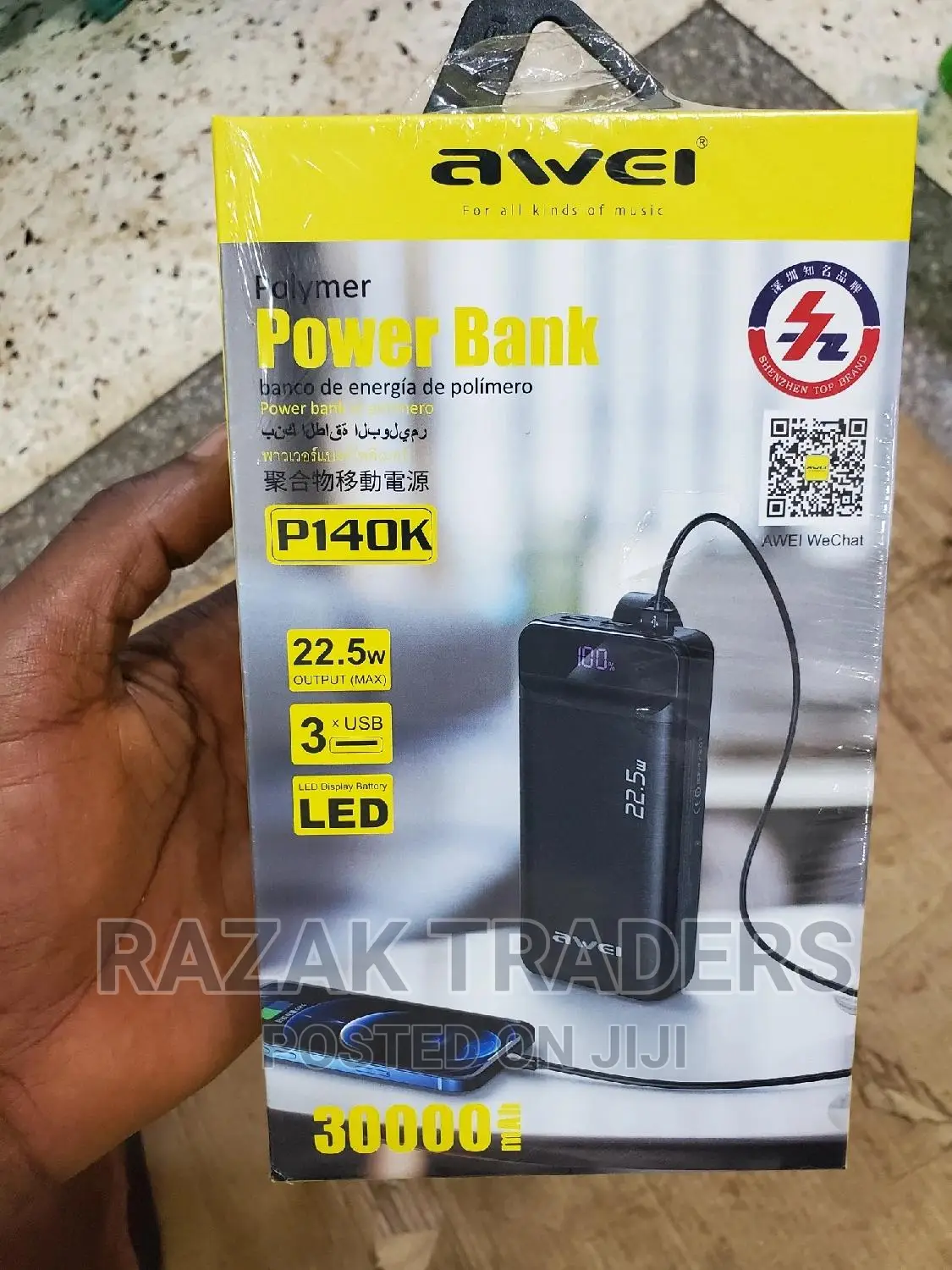 Transparent Power Bank 10000mah HY-C114