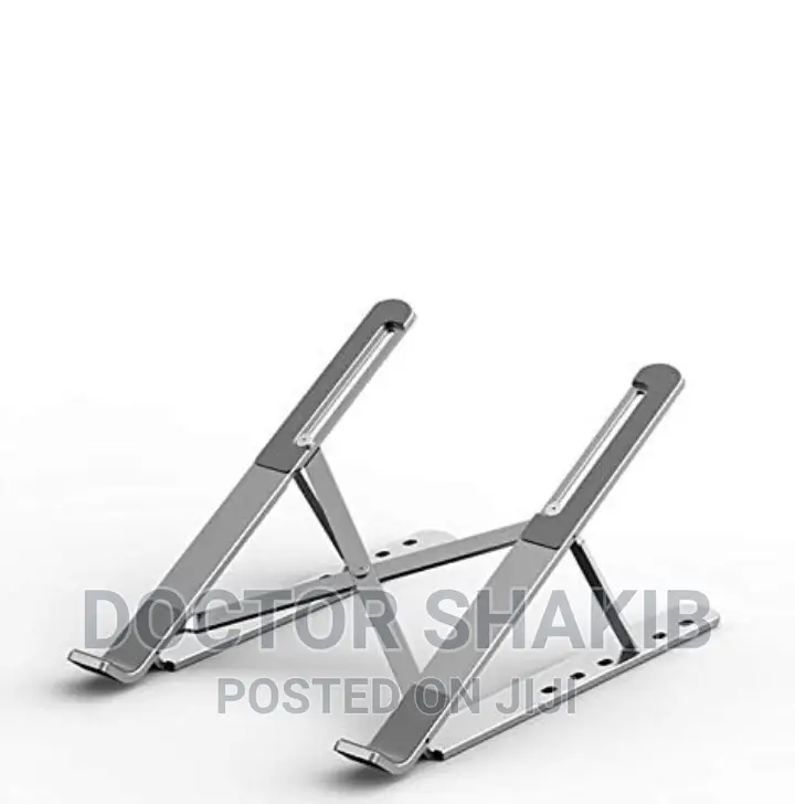 Aluminum Portable Adjustable Desktop Laptop Tablet Stand