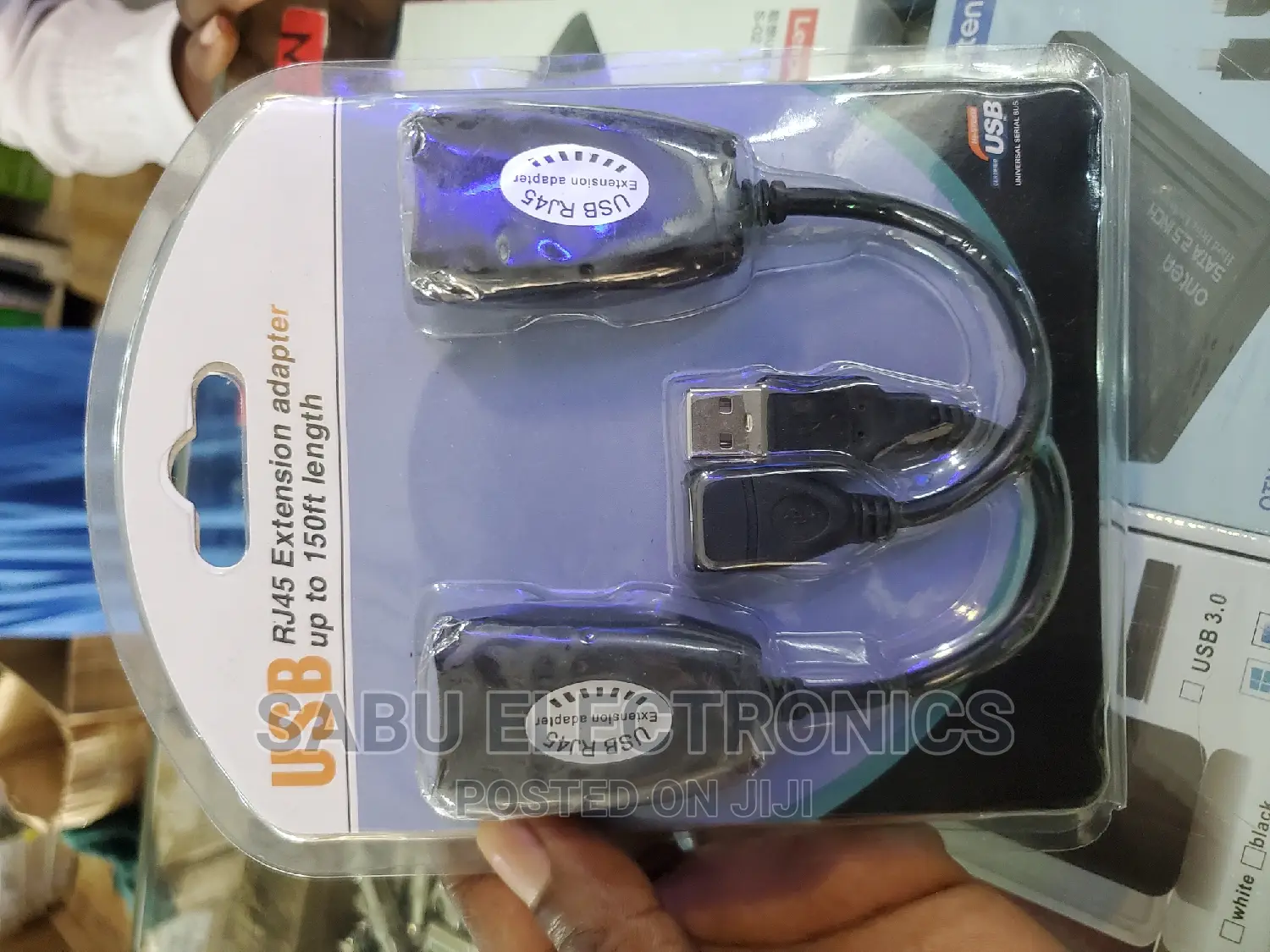 RJ45 Extension Adapter Up to 150 Ft Length
