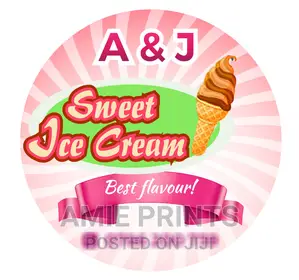 Photo - Circular (Ice Cream) Stickers