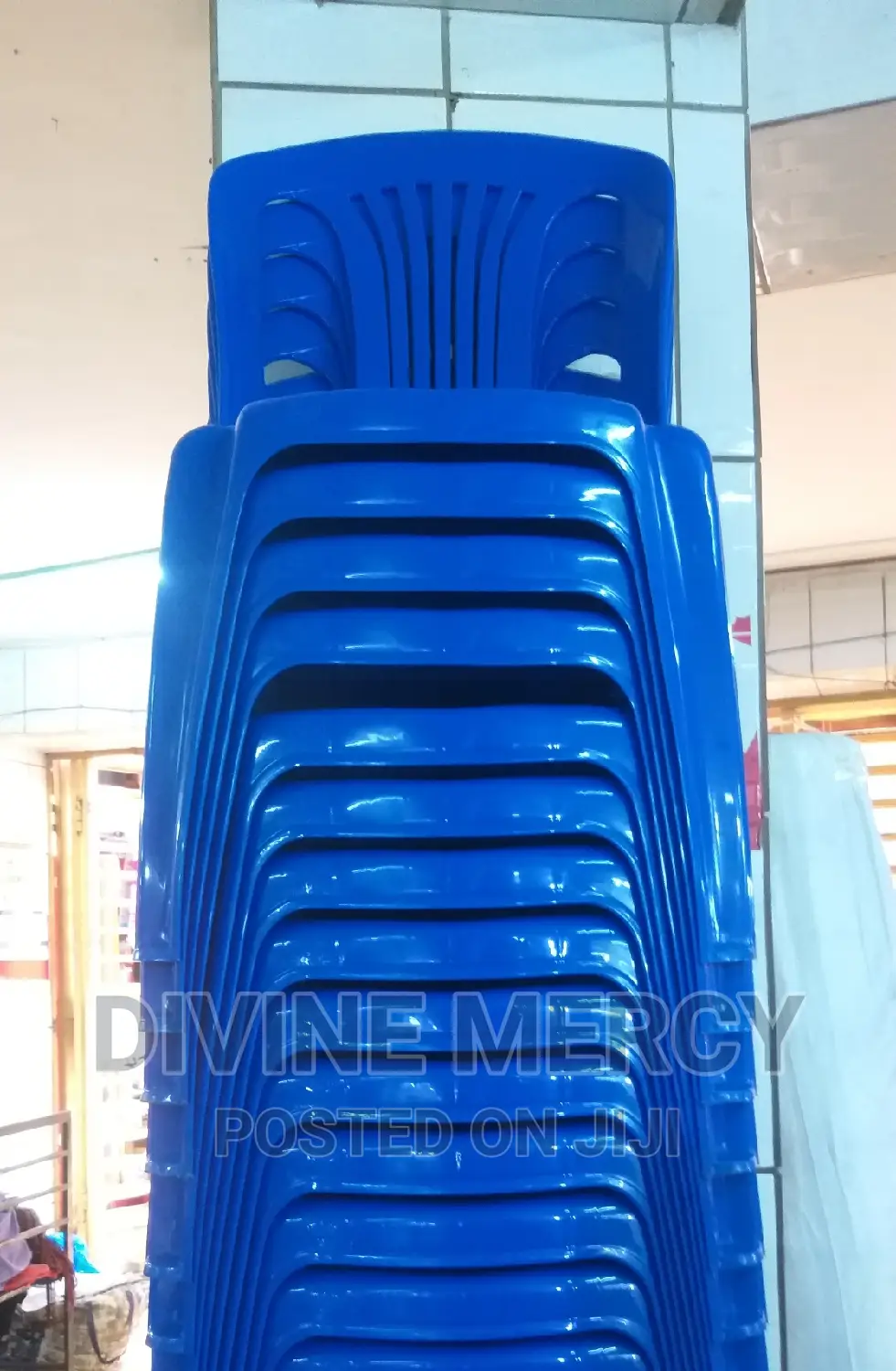 Plastic Armless Chair