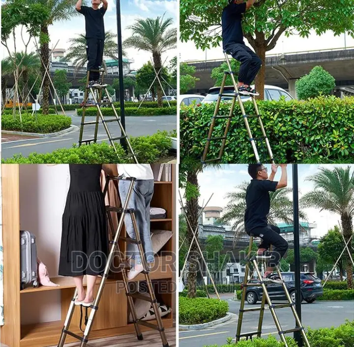 Aluminum Alloy Portable Folding Ladder