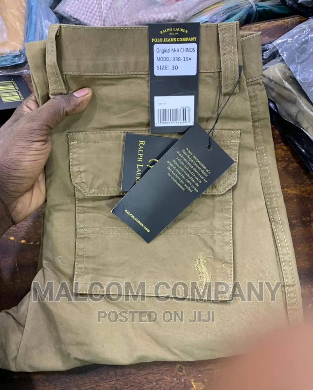 Men Strong Kaki Trousers( Cargo Pants)