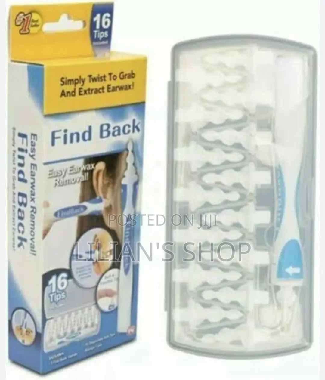 New Ear Wax Remover Soft Spiral Swabs