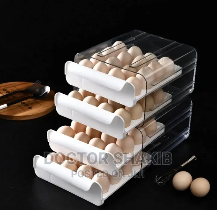 1pc Airtight Practical 32 Grids Egg Storage Box