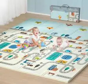 Baby Foldable Waterproof Play Mat 5*6