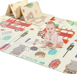 Baby Foldable Waterproof Play Mat 5*6