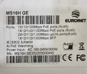 16port Poe Gigabit Switch