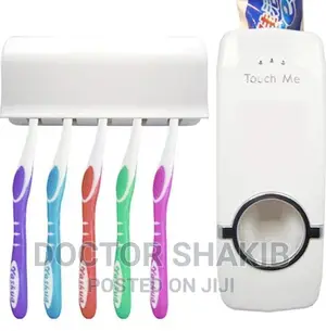 Plastic Automatic Toothpaste Dispenser ( Toothbrush)