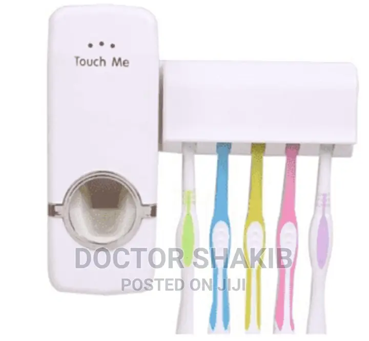 Plastic Automatic Toothpaste Dispenser ( Toothbrush)