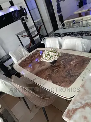 Marble Table 6 Seaters Available