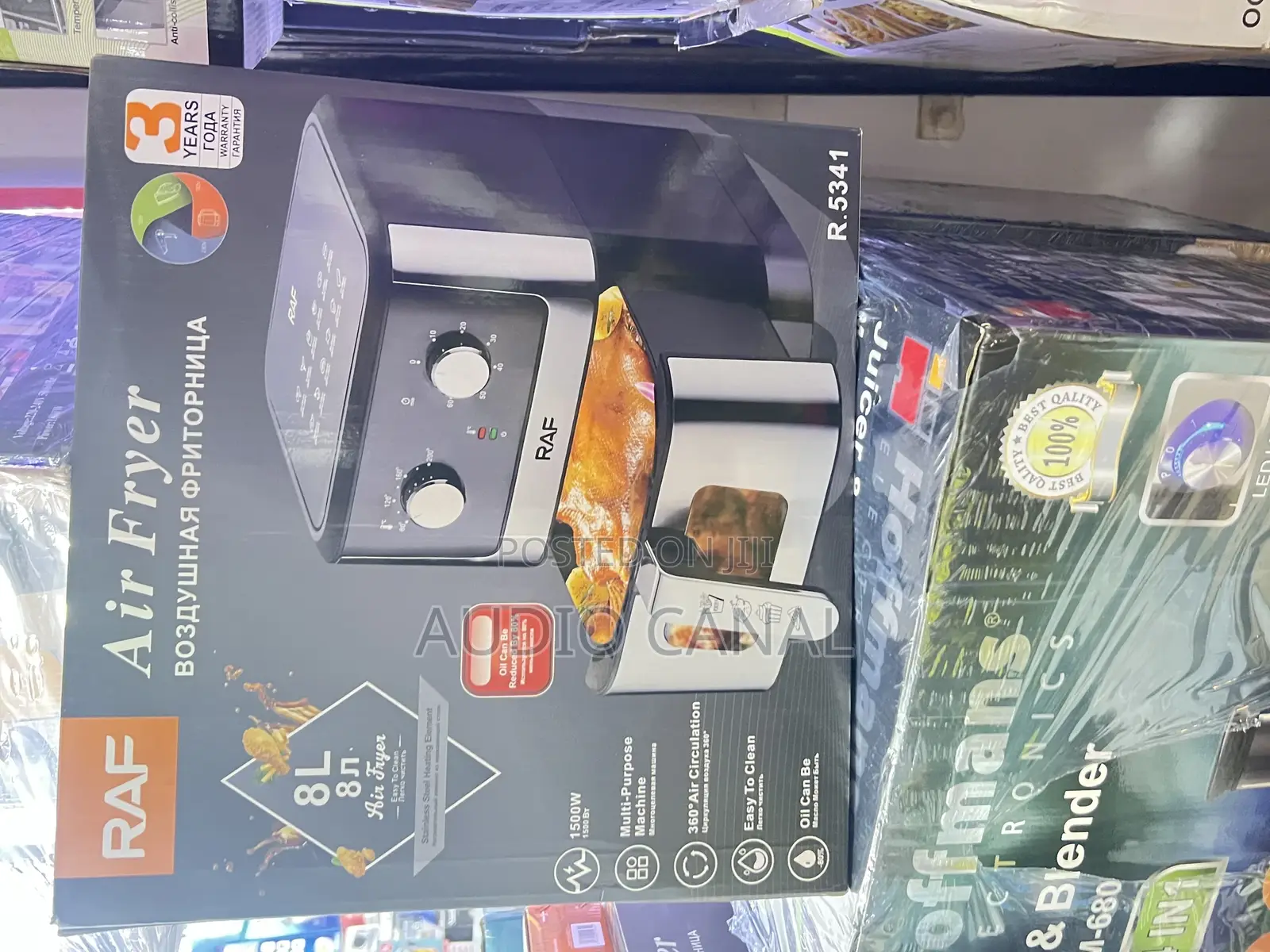 8 LTRS RAF Air Fryer
