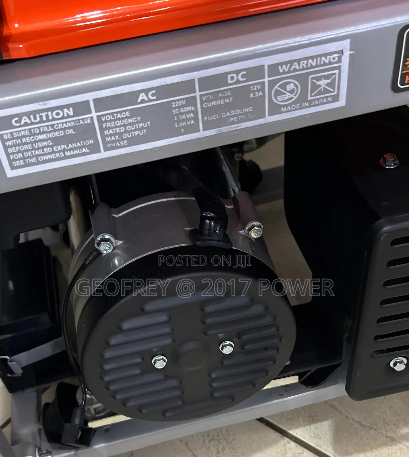 Honda 4.5/5kva Petrol Engine Generator Self Start