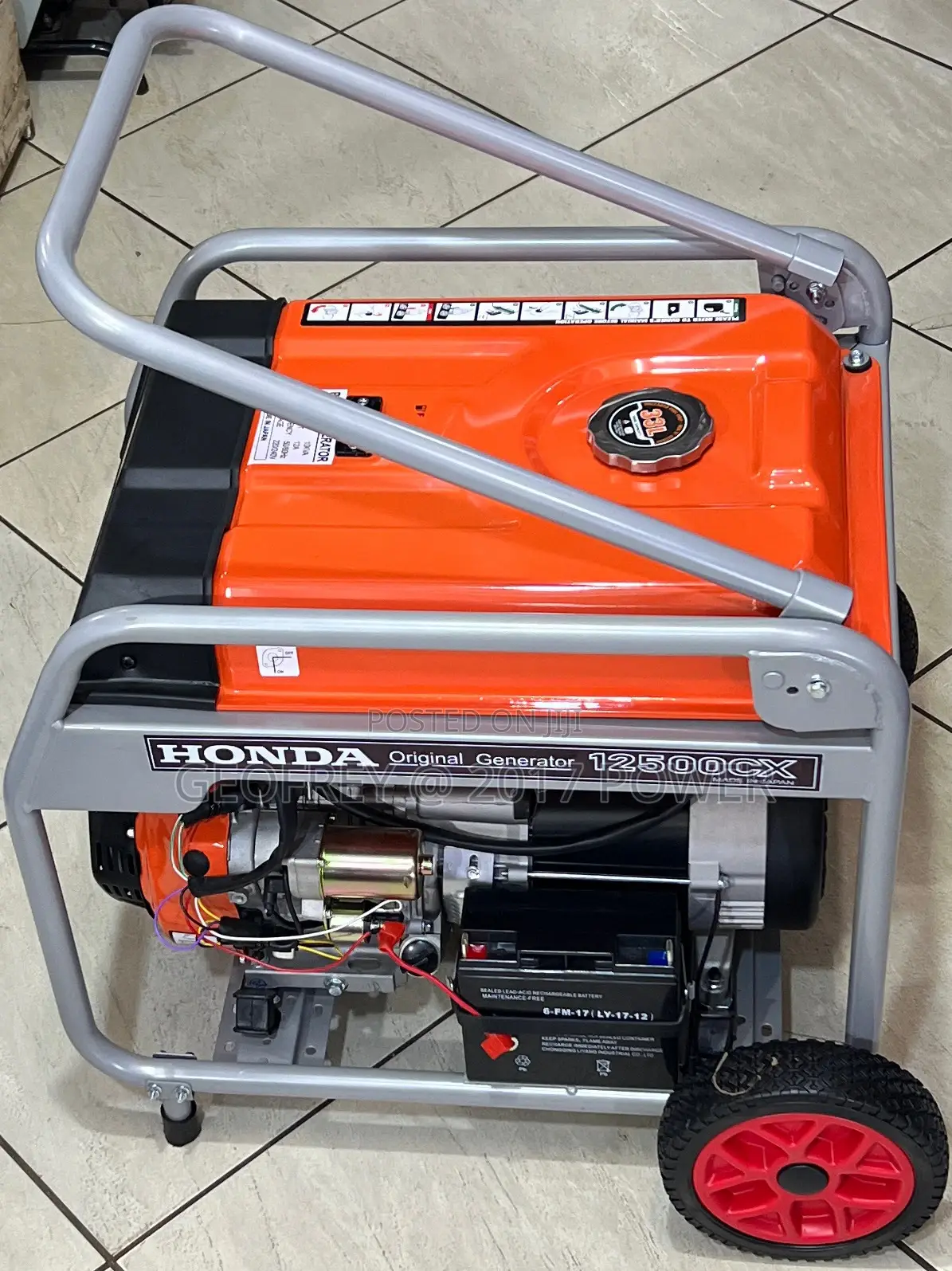 10kva Petrol Engine Generator Self Start Japan