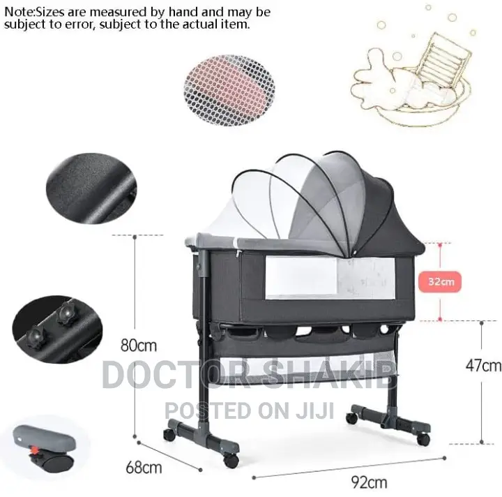 New Born Foldable Baby Crib