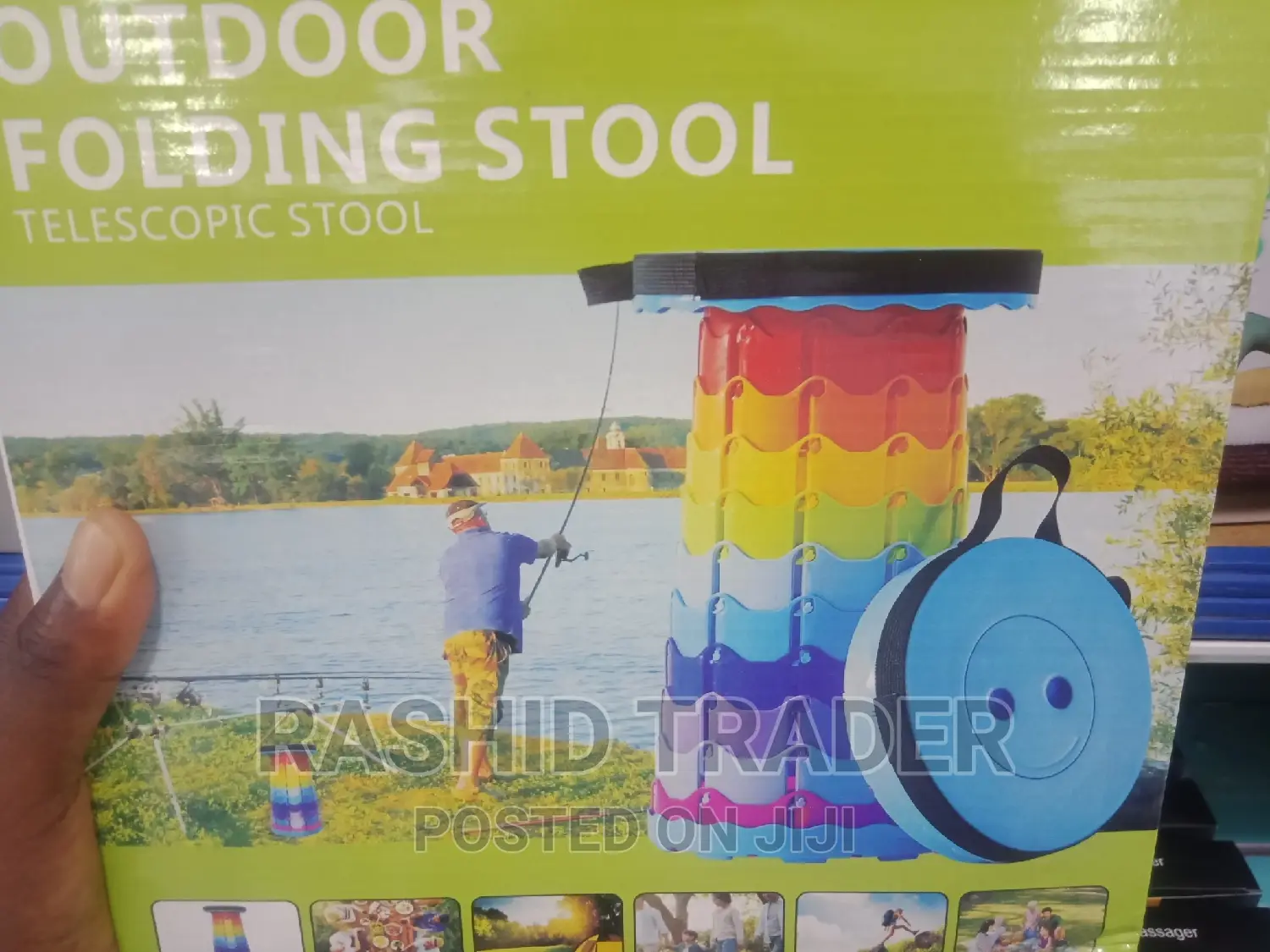 Telescopic Folding Stool