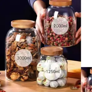 Kitchen Glass Food Storage Containers Set