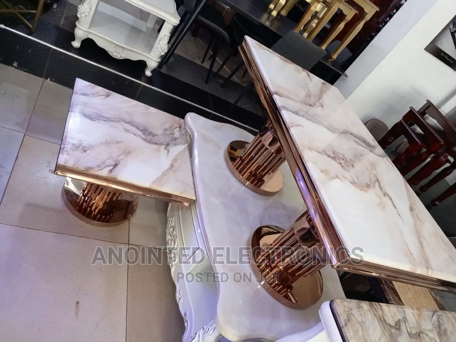 Marble Centre Table Set