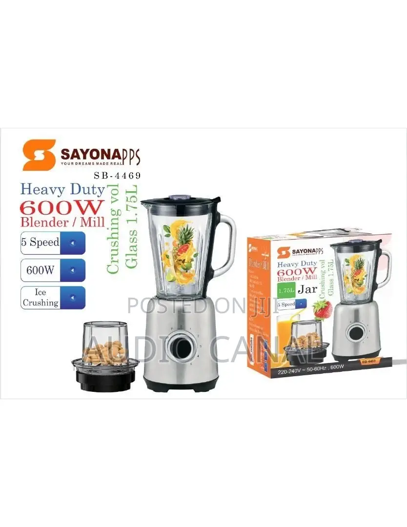 Sayona 1.7 LTR Heavy Duty Blender Mill