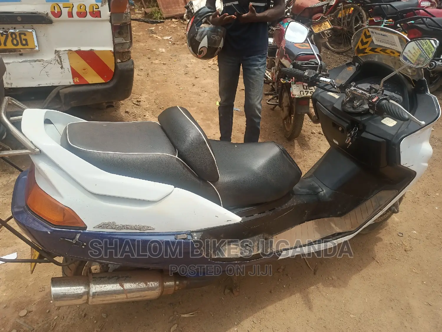 Yamaha Majesty 2019 White