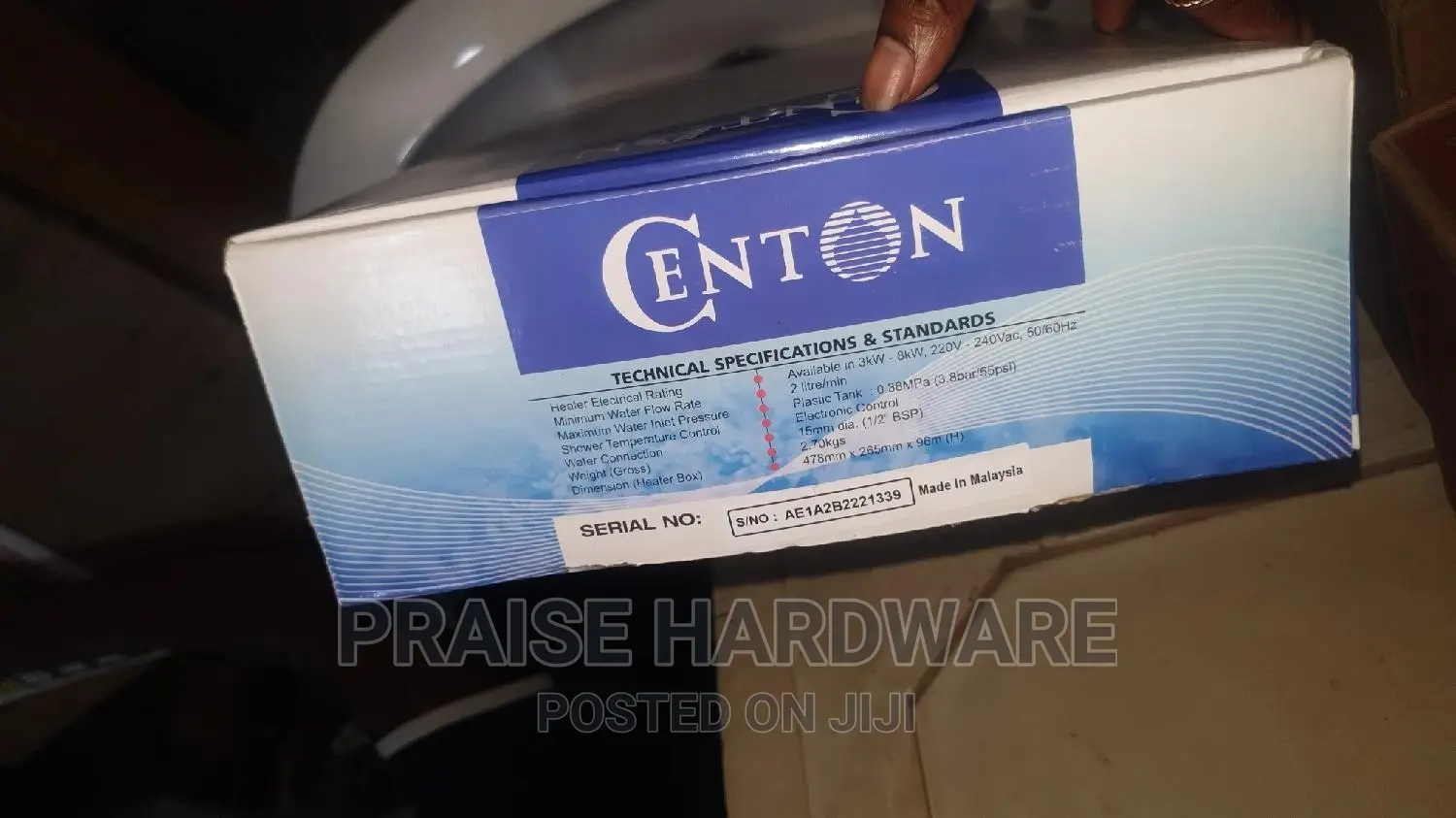 Centon Water Heaters