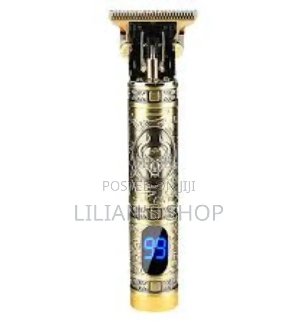 Professional Cordless Titanium Sharp T- Blade Hair Trimmer