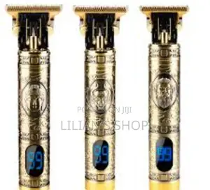Professional Cordless Titanium Sharp T- Blade Hair Trimmer