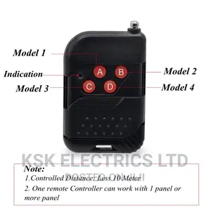 Solar Alarm Lamp With PIR Motion Sensor 433mhz Remote Contro