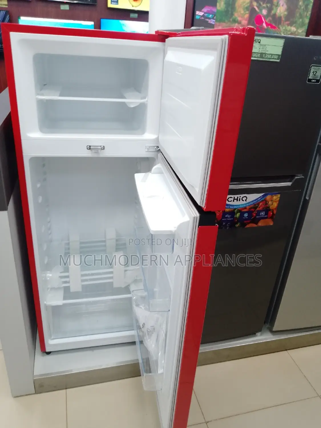 Double Door Fridge 270L