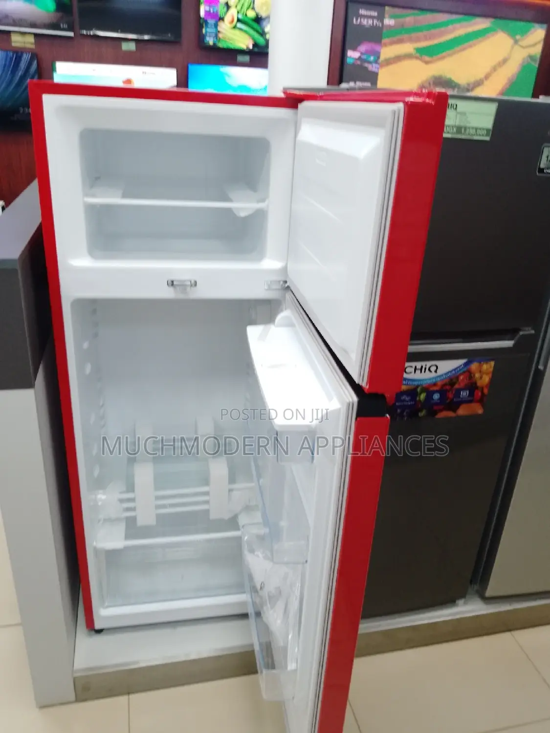 Double Door Fridge 270L