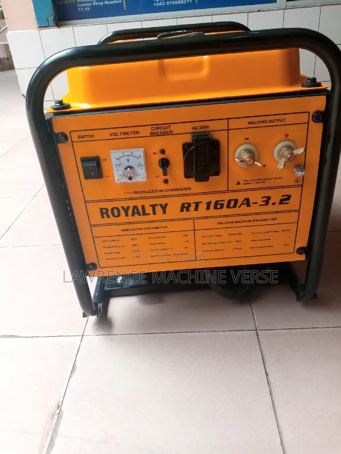Both Welding and Generator 4kv(220v,160A
