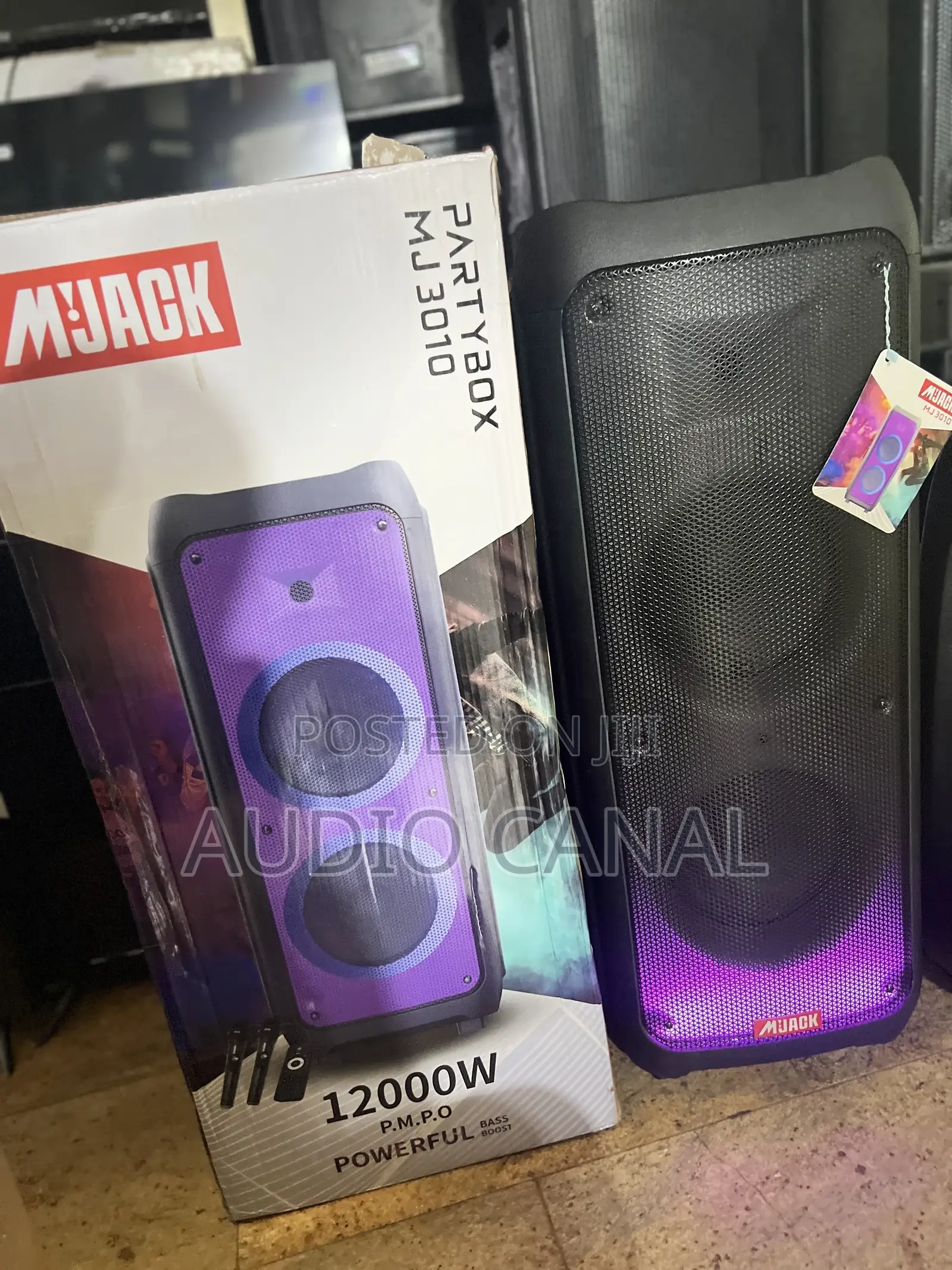 MJACK Professional 10” Battery Speaker