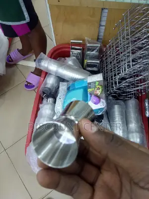 Shot Steel Measuring Glass