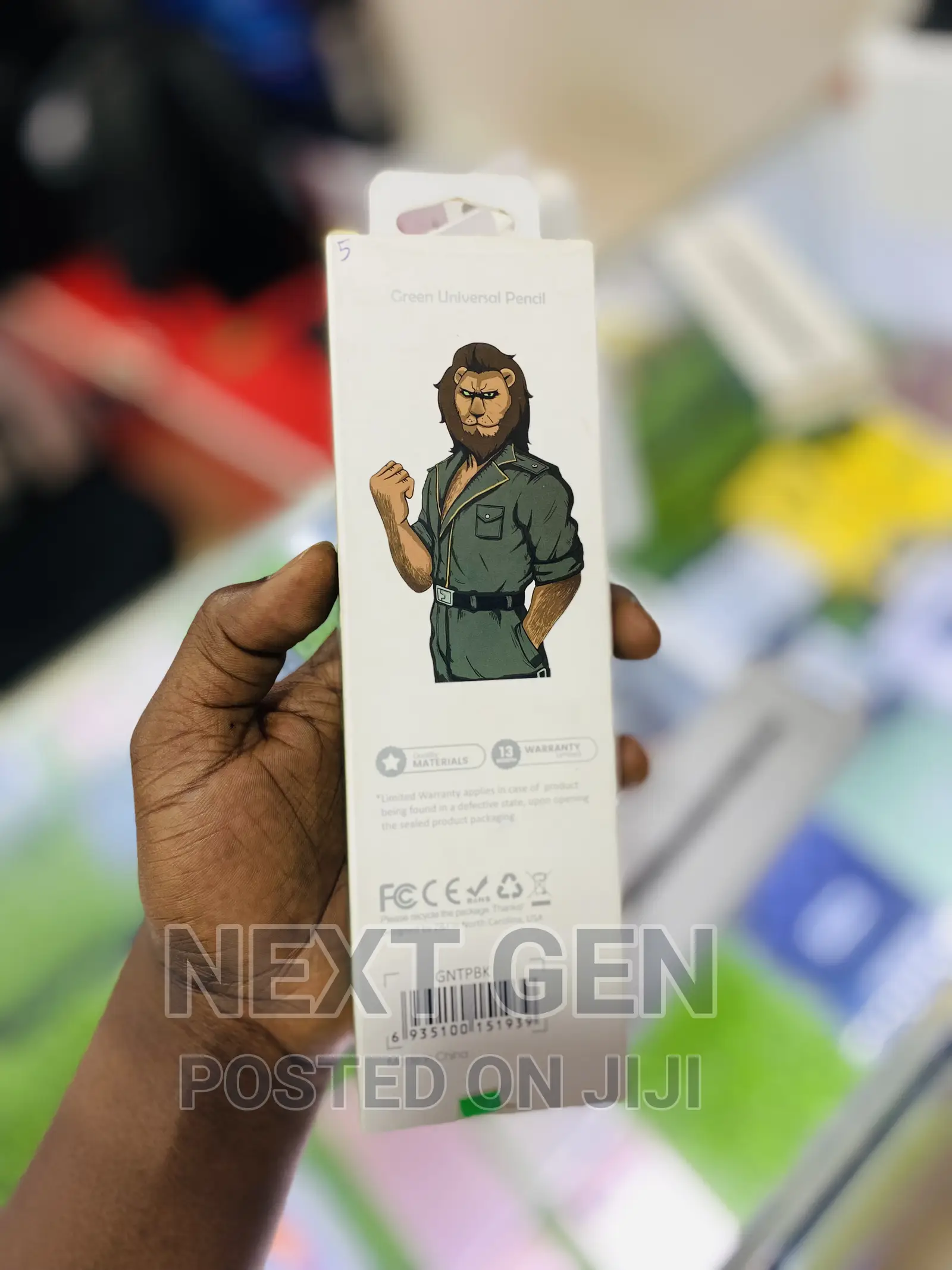 Green Lion Stylus Pen