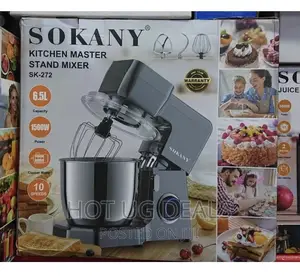 SOKANY 6.5L Stand Mixer,10 Speeds With Stainless Steel Bowl