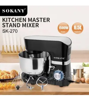 SOKANY 6.5L Stand Mixer,10 Speeds With Stainless Steel Bowl