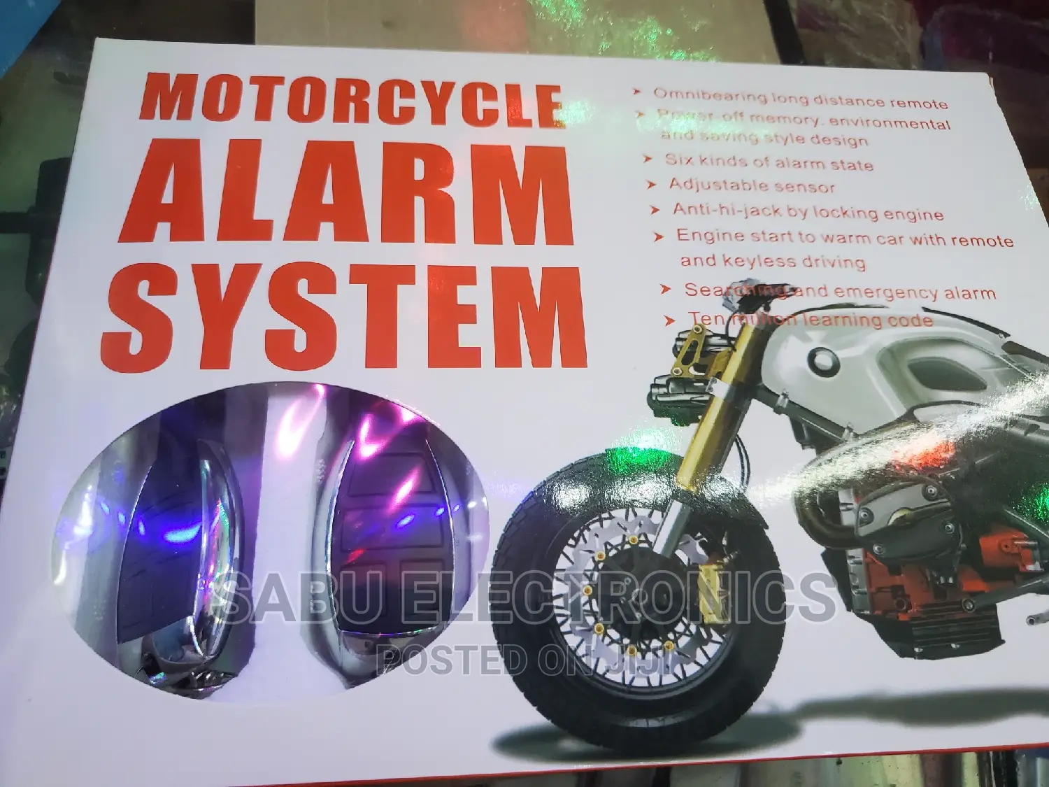Motorcycle and Boda Boda Alarm System