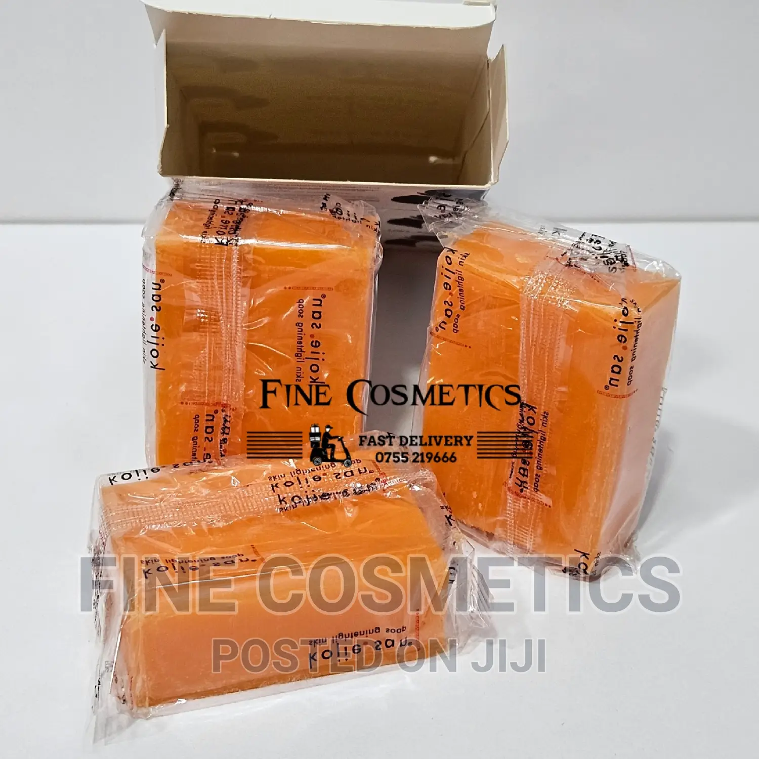 3PCS KOJIE SAN Zero Pigment Classic Skin Lightening Soap100g