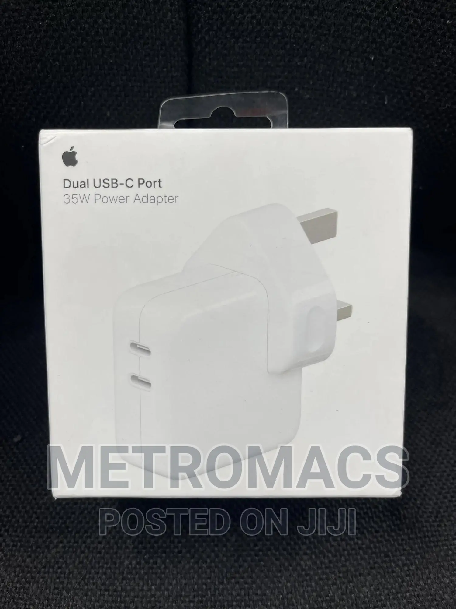 Genuine Apple 35W Dual USB-C Port Power Adapter