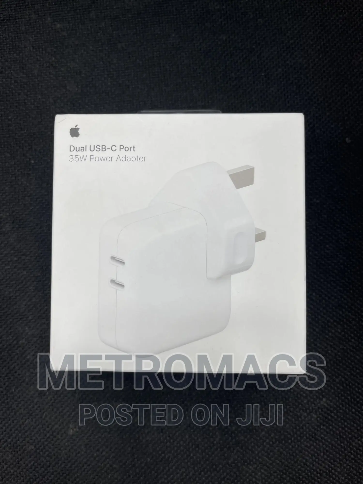 Genuine Apple 35W Dual USB-C Port Power Adapter